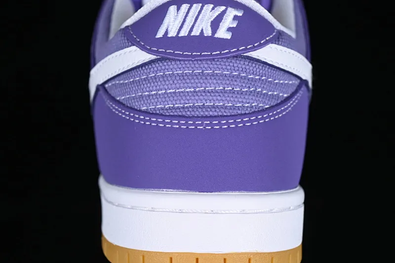All categories Nk SB Dunk series Nk SB Dunk Low low-top sneakers Nk SB Dunk Low Prm secret purple color SB smashed backboard fashion casual sneakers DA9658-500